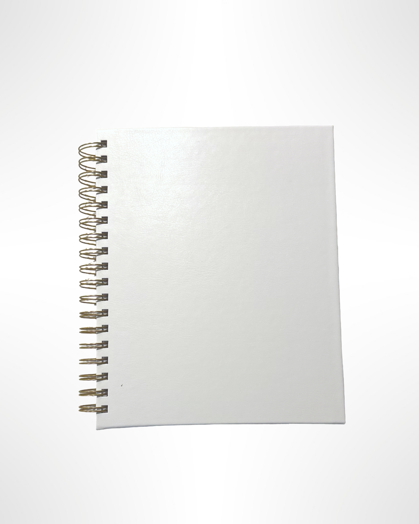 Custom Text Vegan Leather Recipe Book