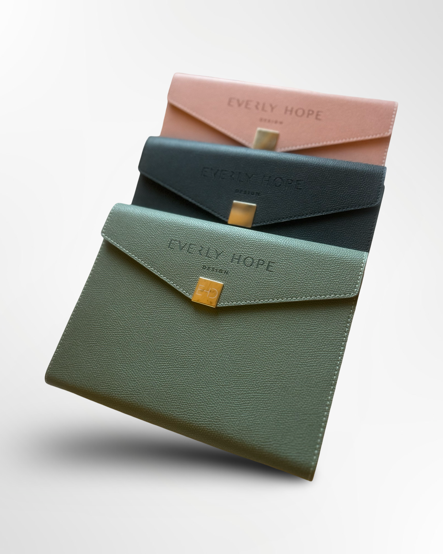 EHD Vegan Leather Binder - Lined Notebook - Green