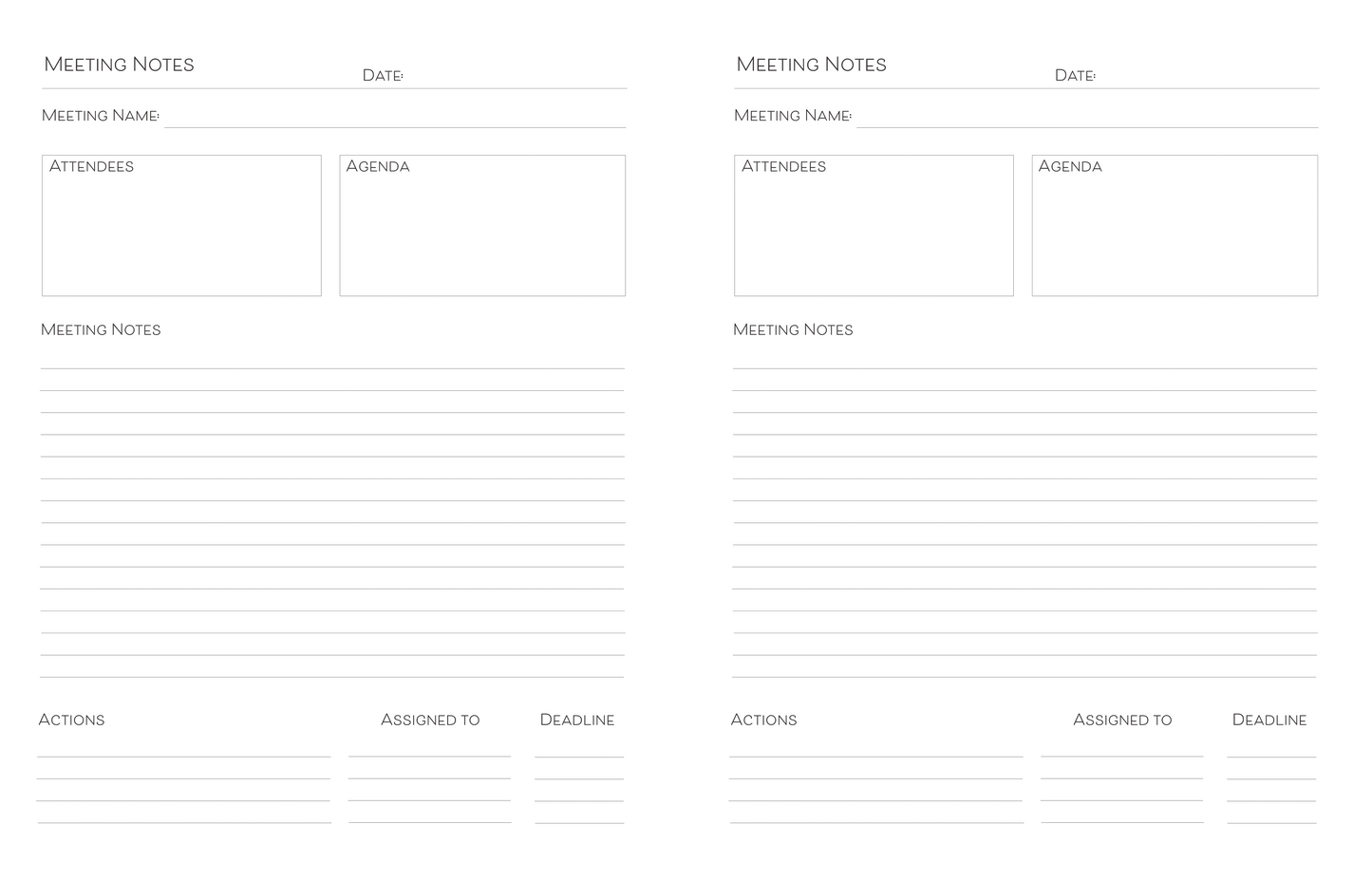White Notebook with Custom Text