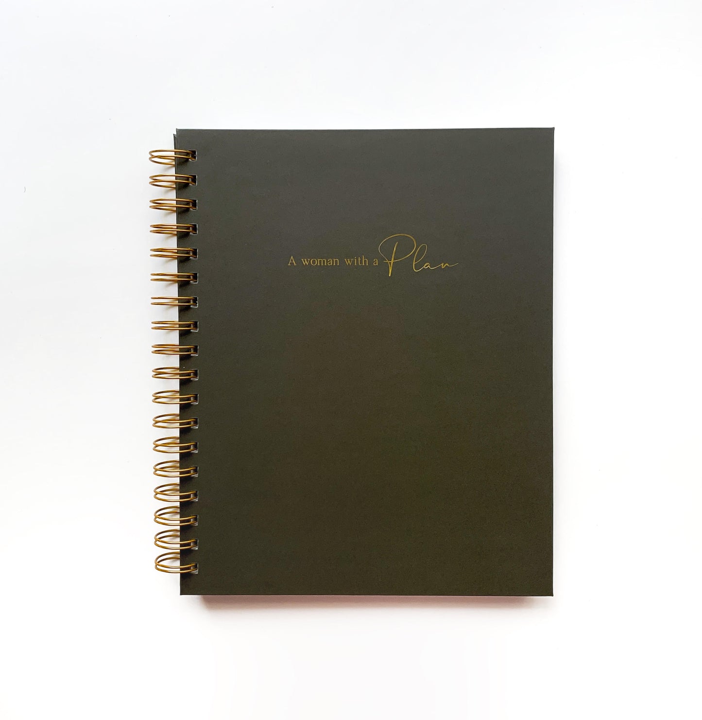 Charcoal Grey Planner