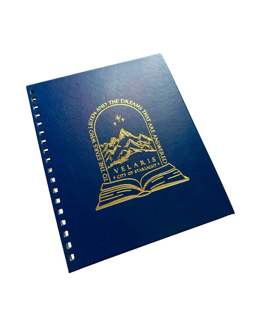 ACOTAR - Vegan Leather Notebook - Sapphire
