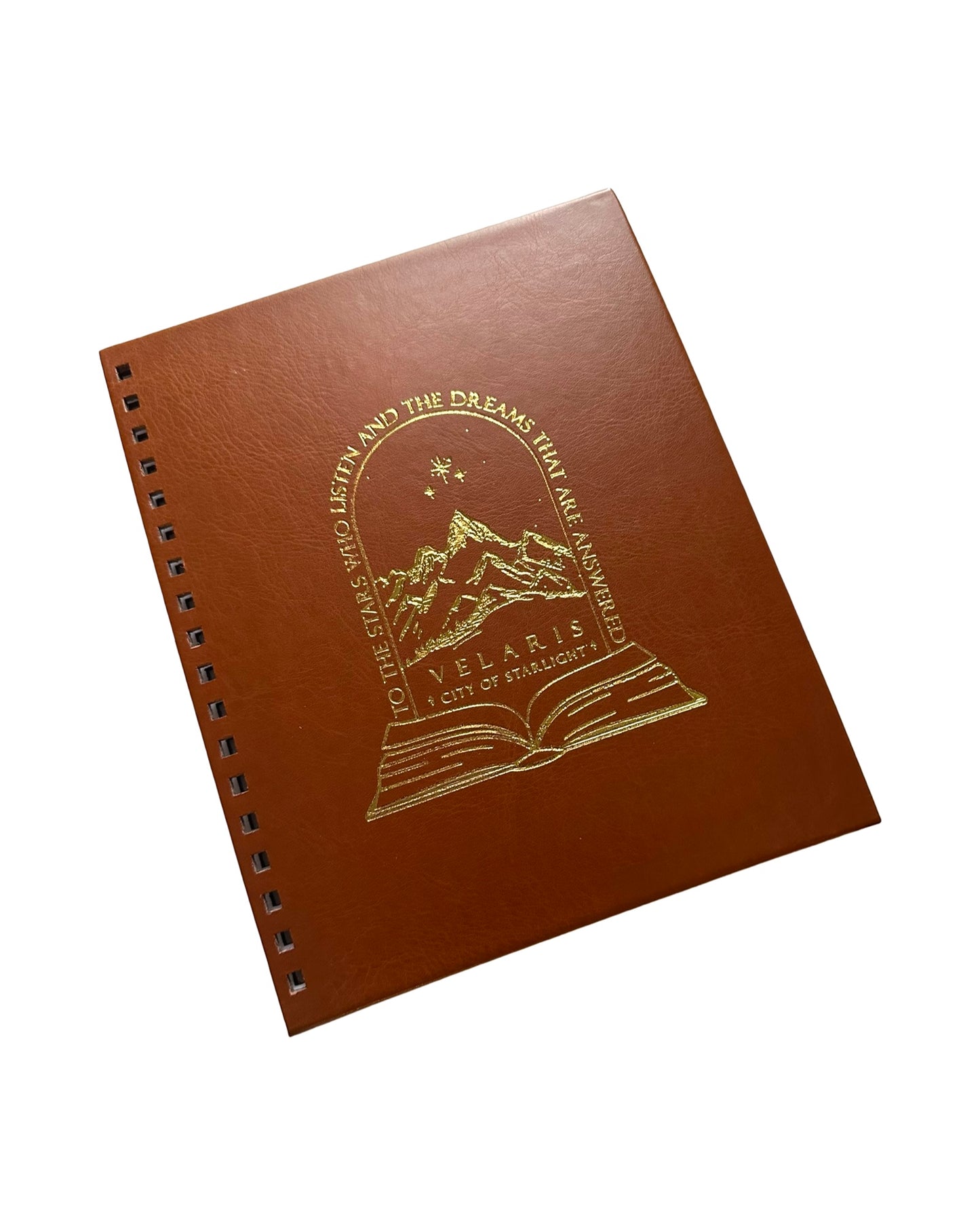 ACOTAR - Vegan Leather Notebook - Rustic