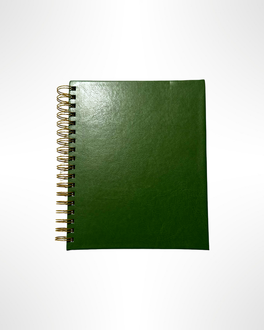 2026 Pre-order Package 1 - Custom Vegan Leather Emerald Planner