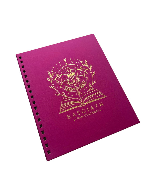 Fourth Wing - Linen - Magenta Sky