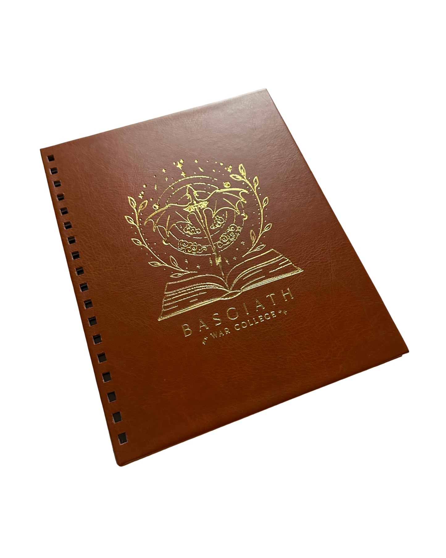 Fourth Wing - Vegan Leather Notebook - Rustic