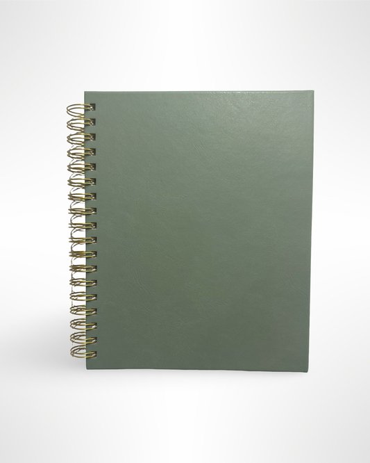 Aretia Sage Notebook with Custom Text