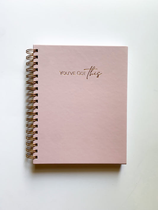 Paris Monthly Goals Notebook