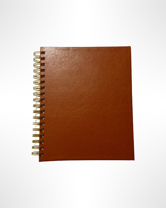 2026 Pre-order Package 1 - Custom Vegan Leather Rustic Planner