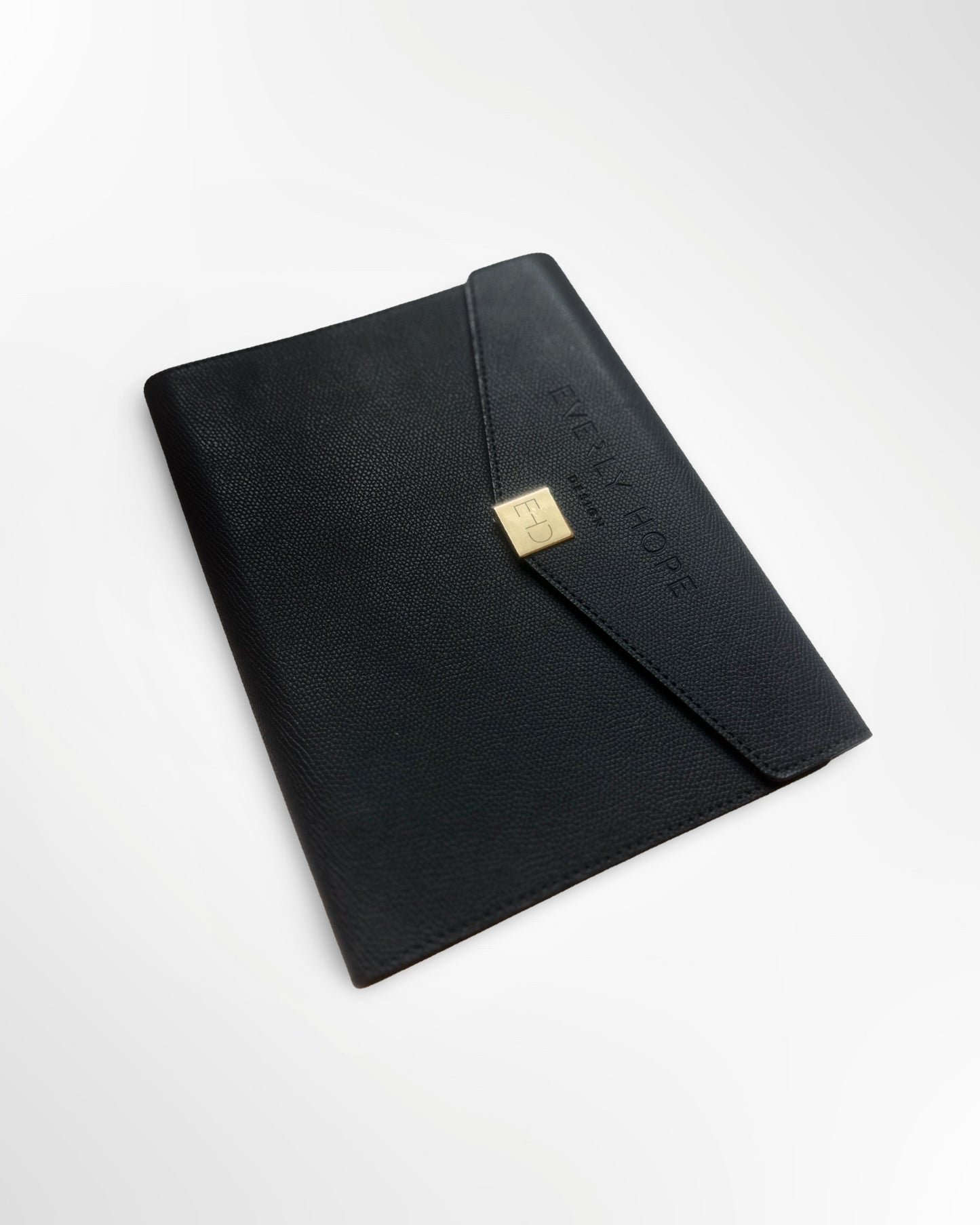 EHD Vegan Leather Planner Binder - Black