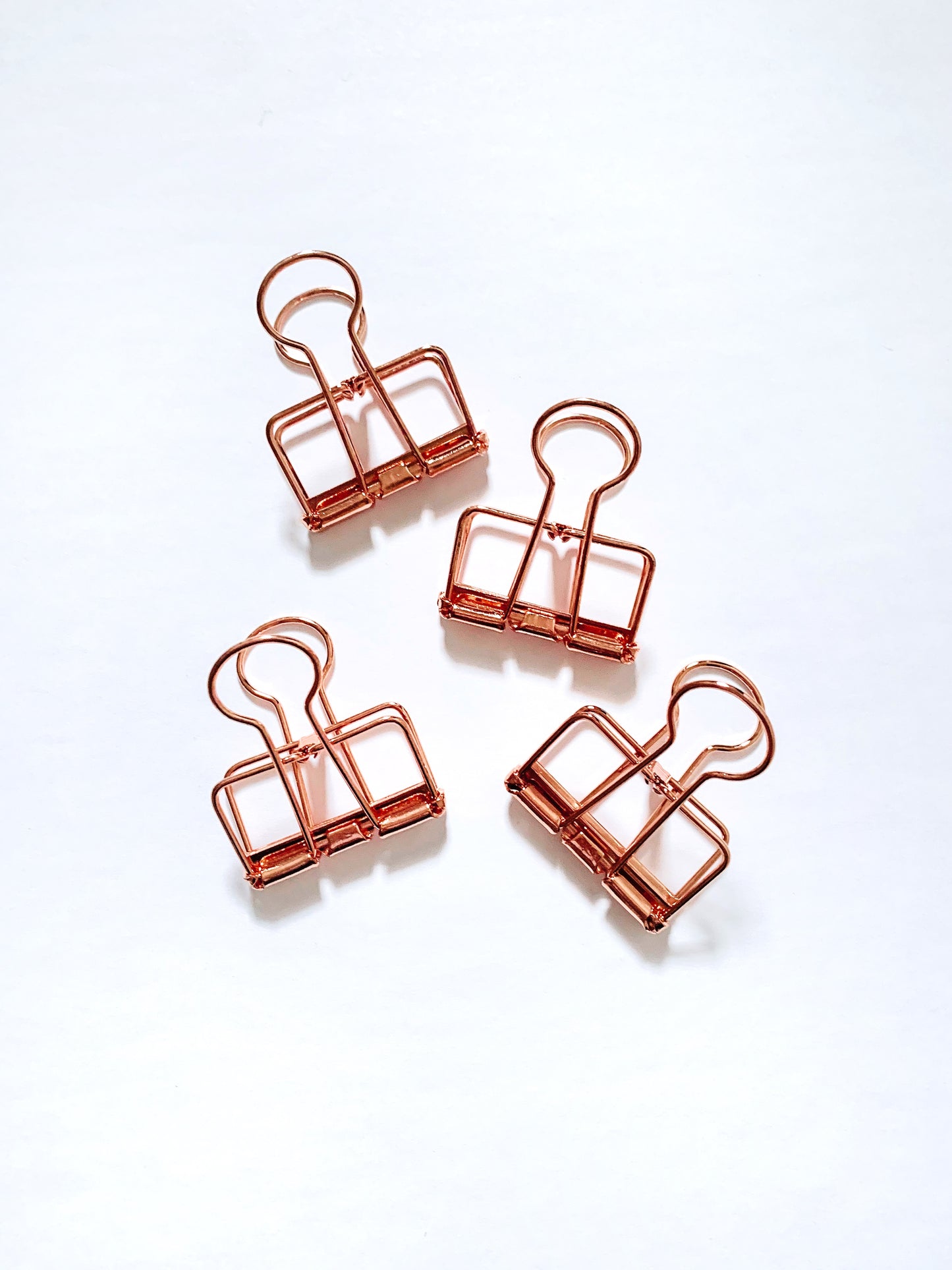Rose Gold Clips