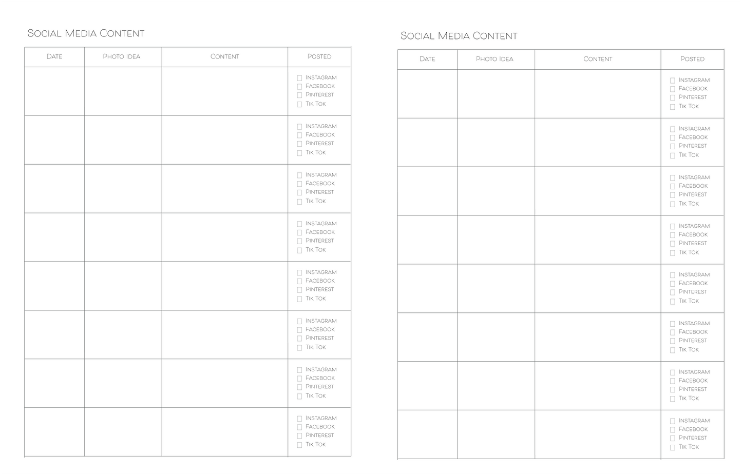 Additional Pages